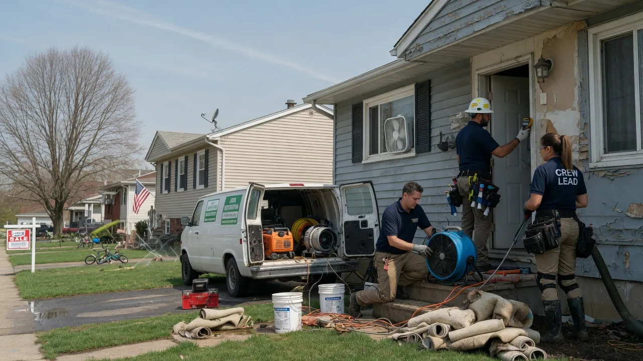 Flood Cleanup in New Bedford, PA near me