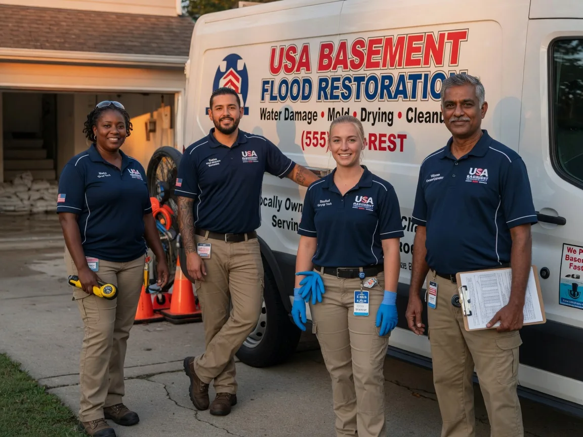 Basement Flood Cleanup company in New Bedford, PA