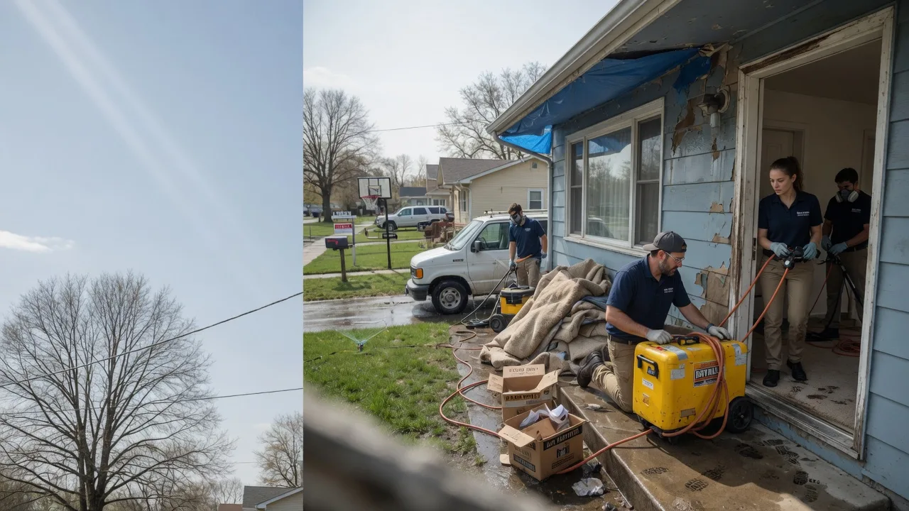 Basement Flood Cleanup in New Bedford, PA near me